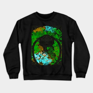 Green cycle Crewneck Sweatshirt